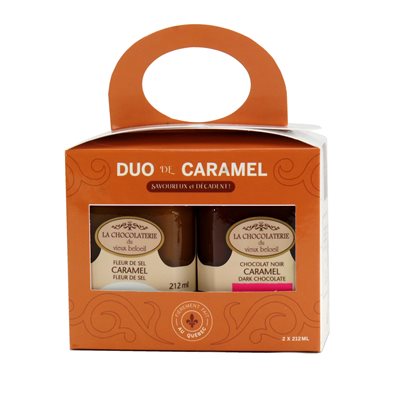 2 piece caramel set