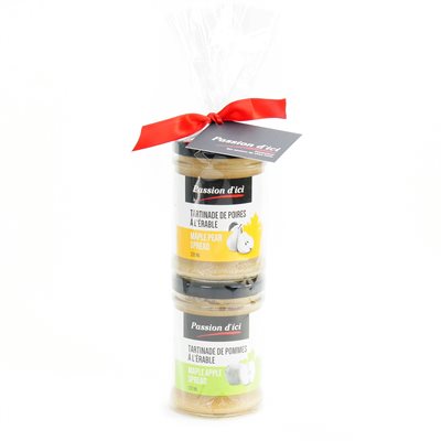 Duo cadeau Tartinades - Passion d'ici 2 x 212ml Duo cadeau Tartinades - Passion d'ici 2 x 212ml