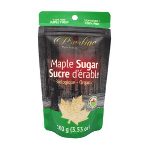 Sucre d’érable biologique-100g