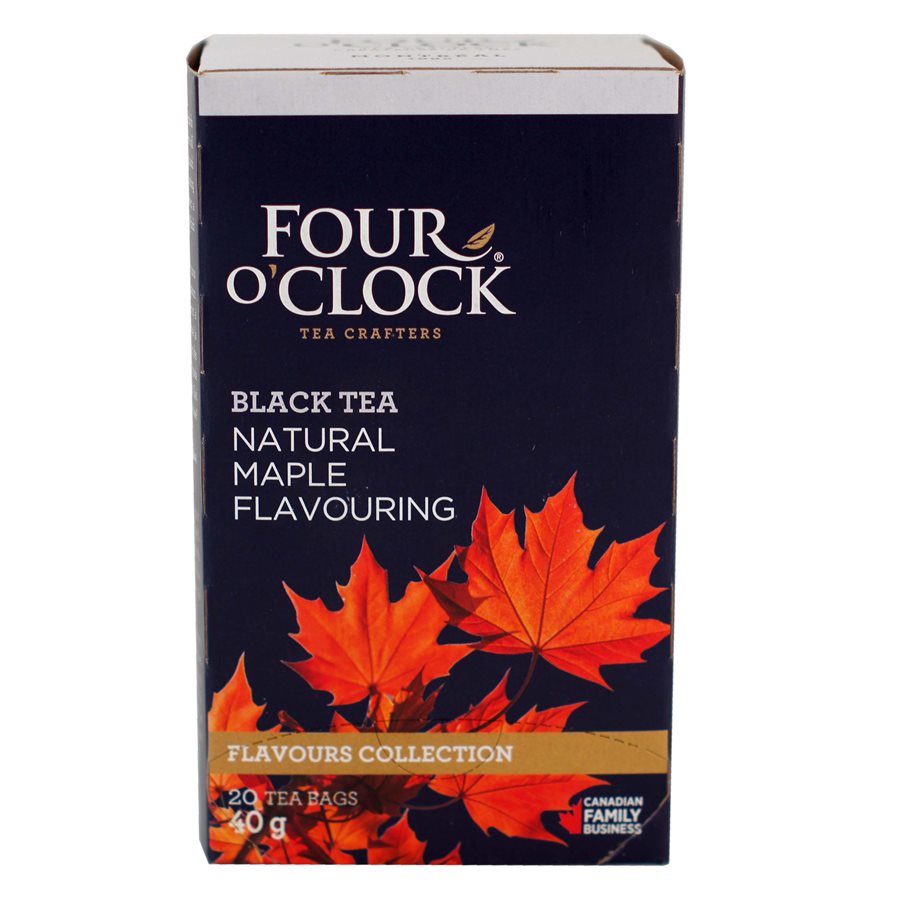 Maple Black Tea Four O'Clock Passion d'ici