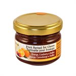 Duhaime Gourmet Spread for soft Cheese Orange, Cranberry & Vodka 60ml